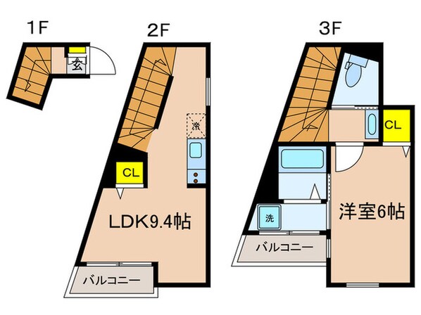 Elan　Mejiroの物件間取画像